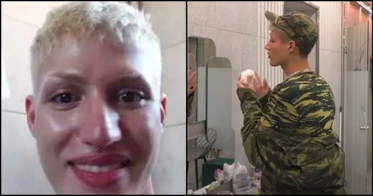 Πήρε απαλλαγή από τον Στρατό: Ο Θέμης Κανέλλος φόρεσε μίνι φόρεμα και ξέσπασε στο Φρουραρχείο – «Περιμένω μια ώρα όρθια»