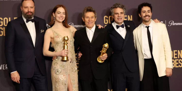 Golden Globes: Στον Λάνθιμο το βραβείο καλύτερης κωμωδίας για το «Poor Things» και Α’ Γυναικείου Ρόλου στην Έμμα Στόουν