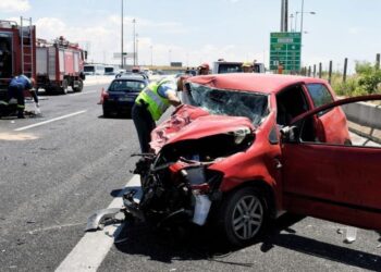 Θανατηφόρο τροχαίο με νεκρή γυναίκα έξω από Θεσσαλονίκη – Μετωπική με 2 ΙΧ