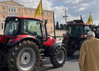 Πόσο κόστισαν τα καύσιμα των αγροτών με τρακτέρ μέχρι την Αθήνα;