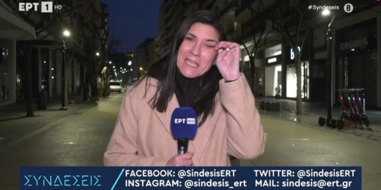 Θεσσαλονίκη: Ρεπόρτερ της ΕΡΤ δάκρυσε για τον αποκλεισμό του ΠΑΟΚ στο Κύπελλο Ελλάδος