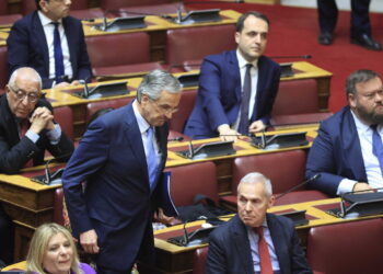 Μαξίμου για την πύρινη ομιλία Σαμαρά: Κανένα σχόλιο