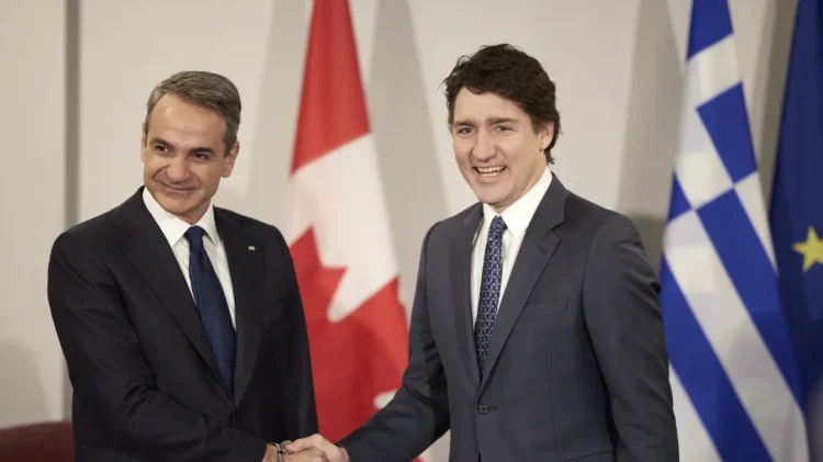 Μητσοτάκης στη συνάντηση με Τριντό: Η Ελλάδα θα είναι η πρώτη χώρα που θα πάρει τα νέα Canadair