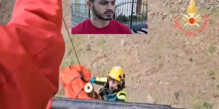 TikToker Tzane: Η στιγμή που ανασύρουν το άψυχο σώμα του από το γκρεμό