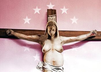 Παρέμβαση Μητροπολίτη Φιλόθεου για την αφίσα με έγκυο γυναίκα σε σταυρό στο Φεστιβάλ Ντοκιμαντέρ Θεσσαλονίκης