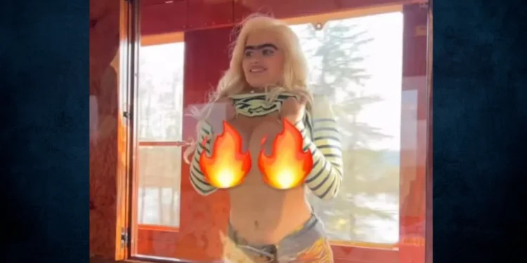 Σοφία Χατζηπαντελή: Η προκλητική κίνησή της μέσα σε τρένο – Σήκωσε την μπλούζα της και έδειξε το στήθος της