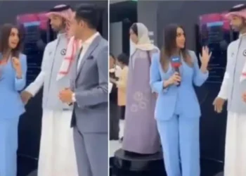 Σαουδική Αραβία: Viral το βίντεο με ρομπότ AI που… θώπευσε ρεπόρτερ!