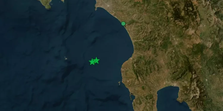 Διπλός σεισμός 5,7 και 4,5 Ρίχτερ στις Στροφάδες – Έγινε αισθητός στην Αθήνα