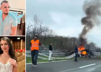 Ιταλία: Ferrari που έτρεχε με 200 κόπηκε στη μέση και έγινε παρανάλωμα του πυρός – Σκοτώθηκαν μοντέλο και dj