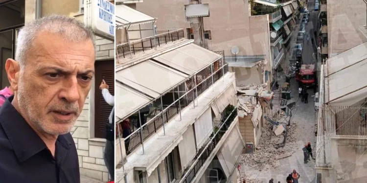 Γιάννης Μώραλης: Είχαν βγάλει ηλεκτρονική άδεια για μικρές εργασίες στο κτήριο που κατέρρευσε στο Πασαλιμάνι