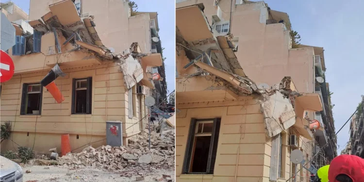 Νεκρός αστυνομικός 31 ετών από τη μερική κατάρρευση κτιρίου στο Πασαλιμάνι στον Πειραιά