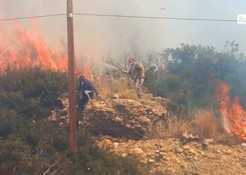 Κρήτη: Ζημιές σε σπίτια από την μεγάλη φωτιά στην Ιεράπετρα – Με εγκαύματα ένας 74χρονος