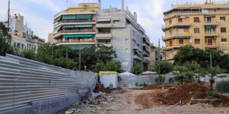 Κυψέλη: Βλήμα εντοπίστηκε κατά τη διάρκεια εργασιών