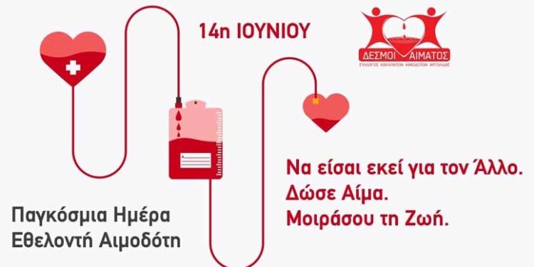 Παγκόσμια Ημέρα Αιμοδοσίας
