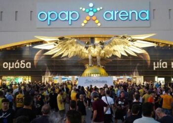 Απίθανο: Το γήπεδο της ΑΕΚ έγινε «Ολυμπιακός OPAP Arena»!(Εικόνα)