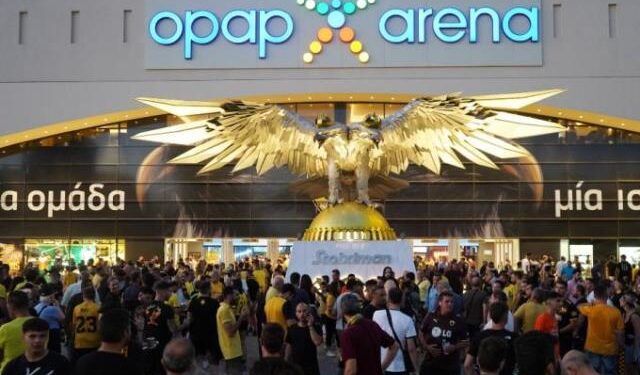 Απίθανο: Το γήπεδο της ΑΕΚ έγινε «Ολυμπιακός OPAP Arena»!(Εικόνα)