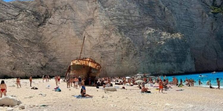 Ζάκυνθος: Κλειστό το Ναυάγιο και φέτος – Απαγορεύεται η πρόσβαση από θαλάσσης και από στεριάς