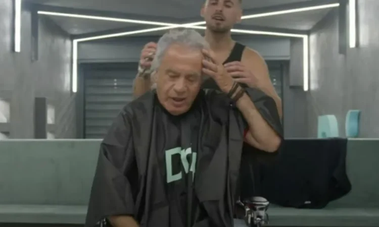 Ο Τάκης Τσουκαλάς κουρεύτηκε μετά την κατάκτηση του Conference League από τον Ολυμπιακό