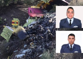 Πτώση canadair στην Κάρυστο: Ένας χρόνος από τη μοιραία συντριβή με τους δύο νεκρούς πιλότους
