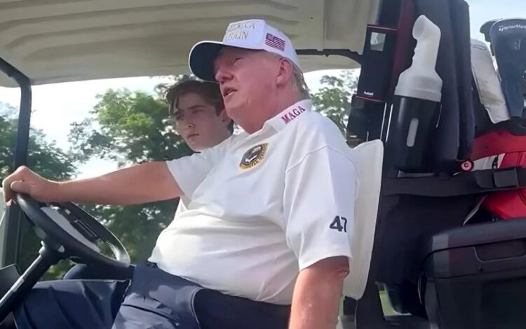 Video με τον Τραμπ να βρίζει Μπάιντεν και Χάρις – «Γέρικος σωρός από σκ…ά»