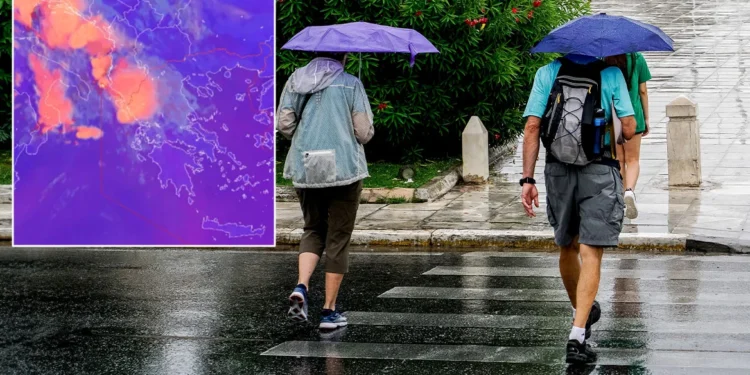 Προειδοποίηση Κολυδά: Προσοχή, ξεκινά ο δεύτερος γύρος της κακοκαιρίας – Δείτε χάρτη με τις επικίνδυνες περιοχές