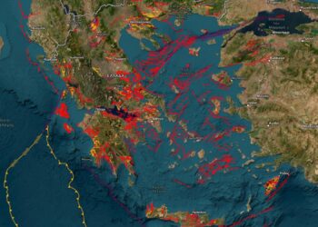 Πού βρίσκονται τα ενεργά ρήγματα της Ελλάδας – Διαθέσιμους σε όλους πλέον αναλυτικός ψηφιακός χάρτης