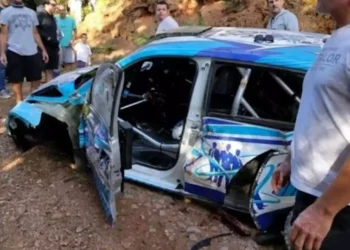 ΕΚΟ Ράλλυ Ακρόπολις: Σοβαρό ατύχημα για Αθανασούλα και Ζακχαίο στην Άνω Παύλιανη