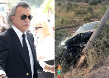 O Ηλίας Ψινάκης ενεπλάκη σε τροχαίο ατύχημα στο Πικέρμι – Δείτε φωτογραφίες