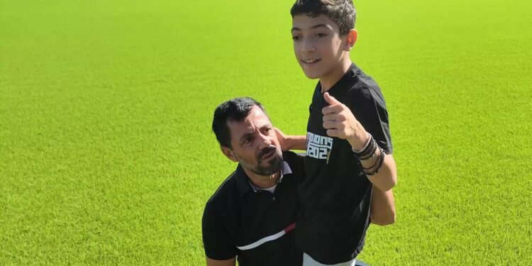 Ο Γιάννης Παπαστεφανάκης έκανε τα πρώτα του βήματα στο γήπεδο της Τούμπας (φωτο)