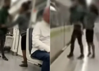 ΕΛΛΑΔΑ Αθήνα: Ζευγάρι πιάστηκε στα χέρια στο μετρό μπροστά στα μάτια του παιδιού τους (Βίντεο)