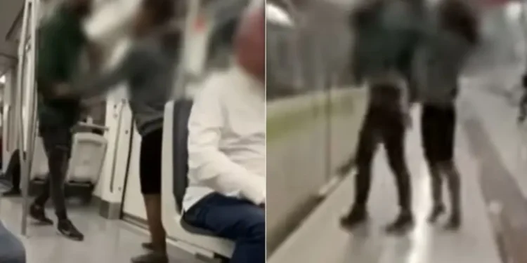 ΕΛΛΑΔΑ Αθήνα: Ζευγάρι πιάστηκε στα χέρια στο μετρό μπροστά στα μάτια του παιδιού τους (Βίντεο)