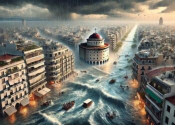 Έτσι θα έμοιαζε η Θεσσαλονίκη αν αντιμετώπιζε πλημμύρες όπως η Βαλένθια – Τρομακτικές εικόνες