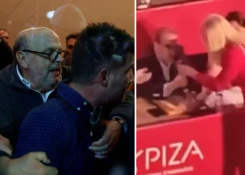 ΣΥΡΙΖΑ: Όταν ο Αντώναρος έκανε κεφαλοκλείδωμα στον πορτιέρη του συνεδρίου και η Τζάκρη άρπαξε το μικρόφωνο – Δείτε βίντεο
