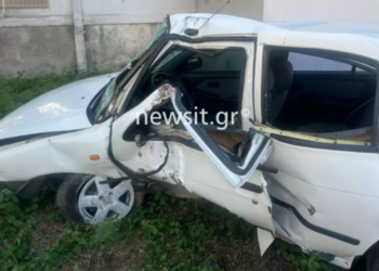 Σοκάρουν οι εικόνες από το θανατηφόρο τροχαίο στις Σέρρες με θύμα έναν 15χρονο