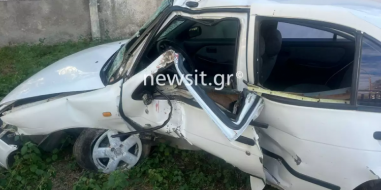 Σοκάρουν οι εικόνες από το θανατηφόρο τροχαίο στις Σέρρες με θύμα έναν 15χρονο