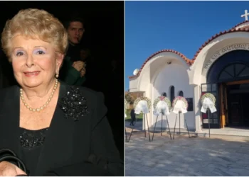 Το τελευταίο «αντίο» στη Βέφα Αλεξιάδου στη Θέρμη Θεσσαλονίκης, με ηχηρές απουσίες – «Τους έκανε μάγκες και δεν είναι τώρα εδώ»