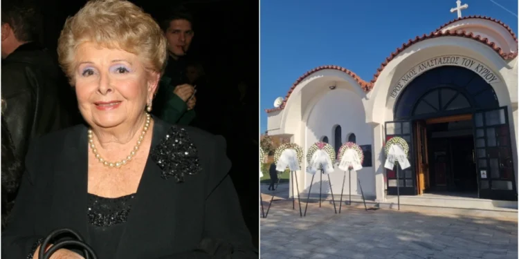 Το τελευταίο «αντίο» στη Βέφα Αλεξιάδου στη Θέρμη Θεσσαλονίκης, με ηχηρές απουσίες – «Τους έκανε μάγκες και δεν είναι τώρα εδώ»