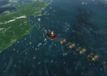 Ο Άγιος Βασίλης ξεκίνησε το μαγικό ταξίδι του σε όλον τον κόσμο για την παράδοση των δώρων