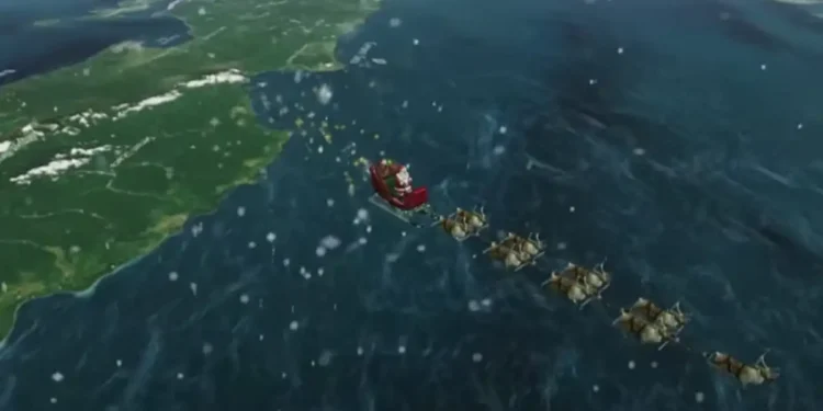 Ο Άγιος Βασίλης ξεκίνησε το μαγικό ταξίδι του σε όλον τον κόσμο για την παράδοση των δώρων