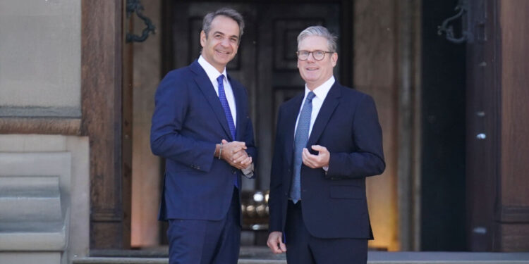 Κυριάκος Μητσοτάκης: Τι θα συζητήσει σήμερα με τον Στάρμερ – Στην ατζέντα τα Γλυπτά του Παρθενώνα