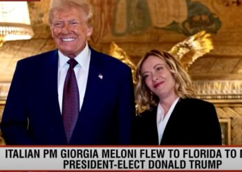 ΗΠΑ: Η Τζόρτζια Μελόνι δείπνησε στο Μαρ-α-Λάγκο με τον Τραμπ: «Είμαι εδώ με μια φανταστική γυναίκα»