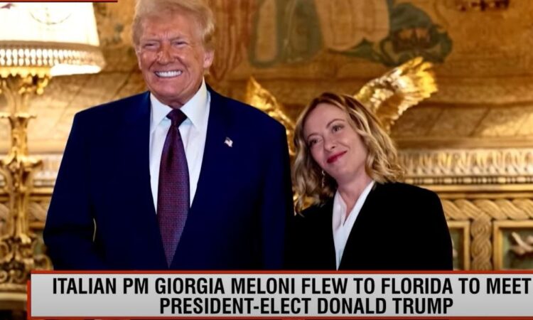 ΗΠΑ: Η Τζόρτζια Μελόνι δείπνησε στο Μαρ-α-Λάγκο με τον Τραμπ: «Είμαι εδώ με μια φανταστική γυναίκα»