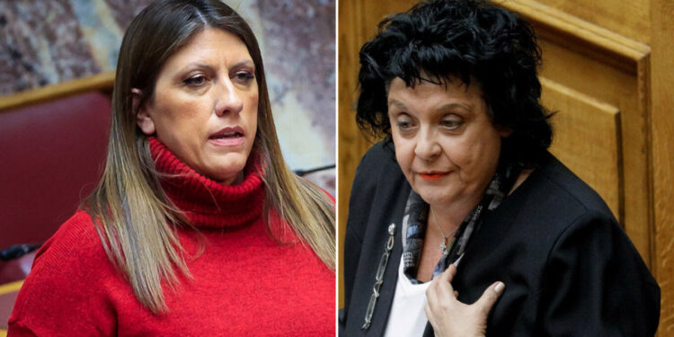 Κωνσταντοπούλου κατά Κανέλλη: Έκανε καριέρα στη χούντα, έρχεται από τη βίλα της στη Βουλή κάθε έξι μήνες