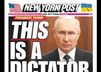 New York Post σε Ντόναλντ Τραμπ: Ο Πούτιν «είναι ο δικτάτορας»