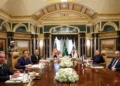 Σε εξέλιξη η συνάντηση Ρούμπιο με Λαβρόφ για τον τερματισμό του πολέμου στην Ουκρανία