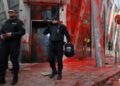Βουλγαρία: Βανδάλισαν κτίριο της ΕΕ στη Σόφια σε διαδήλωση κατά της ένταξης της χώρας στο ευρώ