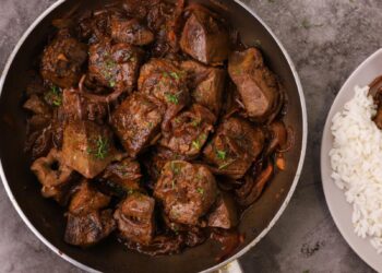 Nikolo Cooking House: Συκώτι με καραμελωμένα κρεμμύδια