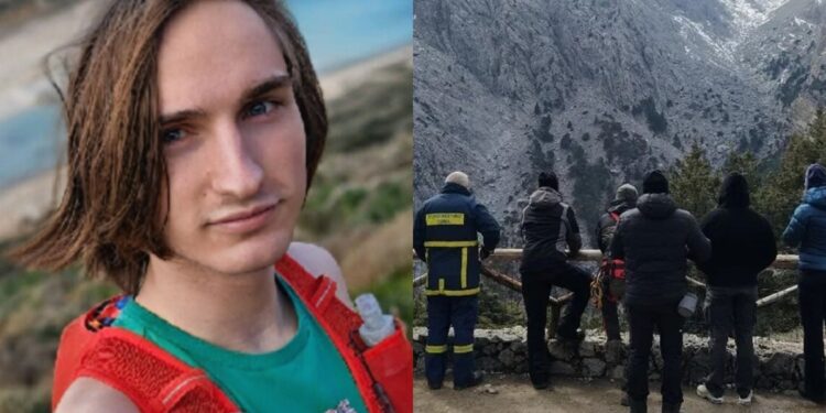 Χανιά: Νεκρός βρέθηκε ο 21χρονος Γιόχαν που είχε εξαφανιστεί στο Φαράγγι της Σαμαριάς
