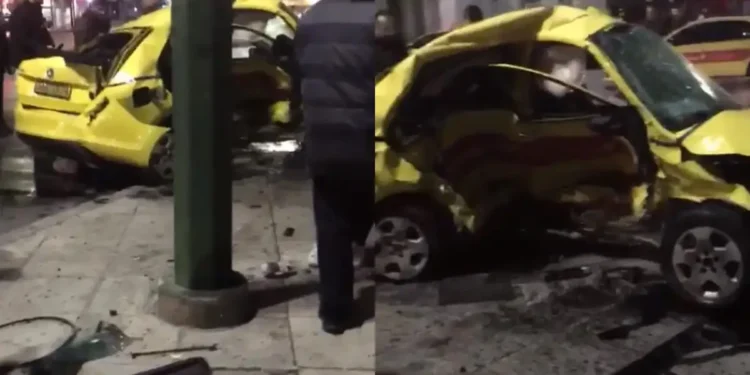 Τροχαίο στο Περιστέρι: Νεκρός οδηγός ταξί και τρεις τραυματίες στη Λεωφόρο Θηβών