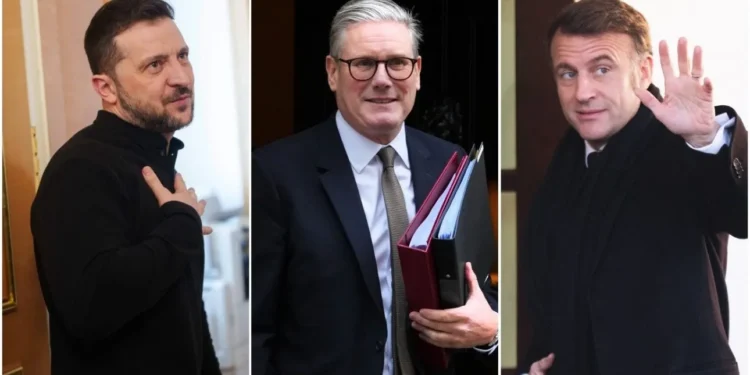 Συμφωνία Βρετανίας, Γαλλίας και Ουκρανίας να εργαστούν για «σχέδιο κατάπαυσης πυρός»